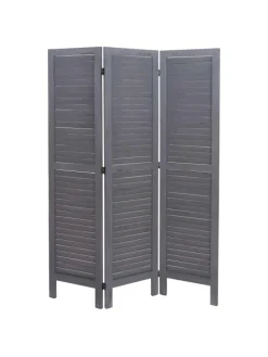 MCW Paravents<Paravent G30, Shabby-Look, Grau