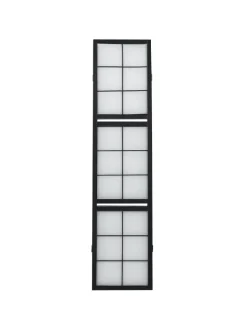 Beliani Paravents<Paravent GOMAGOI in Schwarz - (W) 120 x (H) 170 x (L) 2 cm