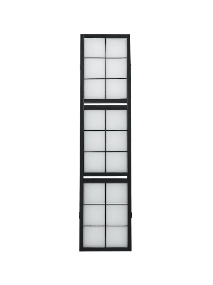 Beliani Paravents<Paravent GOMAGOI in Schwarz - (W) 120 x (H) 170 x (L) 2 cm