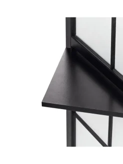Beliani Paravents<Paravent GOMAGOI in Schwarz - (W) 120 x (H) 170 x (L) 2 cm