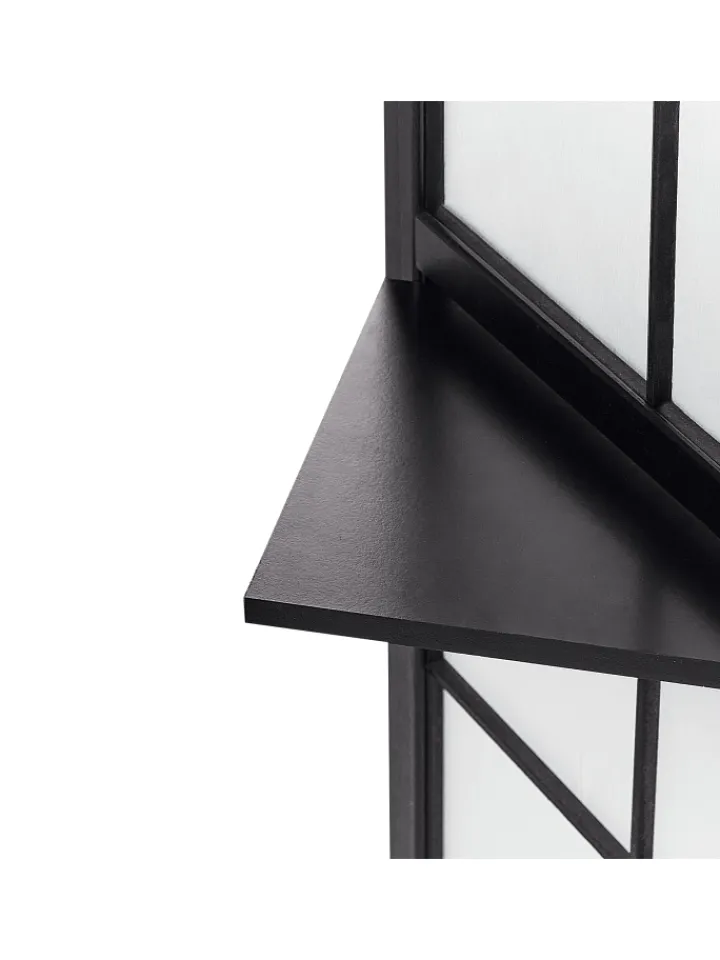 Beliani Paravents<Paravent GOMAGOI in Schwarz - (W) 120 x (H) 170 x (L) 2 cm