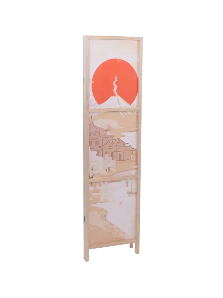 MCW Paravents<Paravent O70 Naturmotive 170x137cm, Kirschblüten