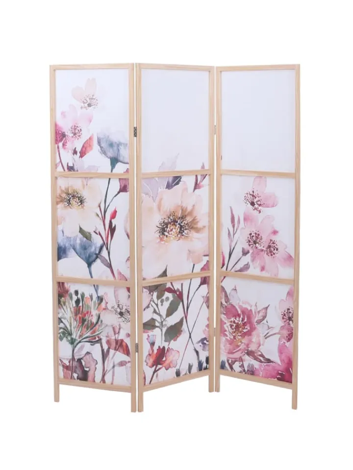 MCW Paravents<Paravent O70 Naturmotive 170x137cm, Blumen
