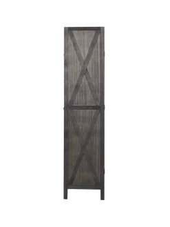 Beliani Paravents<Paravent RIDANNA in Braun - (W) 163 x (H) 170 x (L) 2 cm