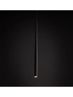 Licht-Erlebnisse Decken- & Hängeleuchten<Pendelleuchte Ø 5.2 x (T)140 cm in Schwarz