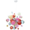 näve Decken- & Hängeleuchten<Pendelleuchte "EXPLOSION" in bunt - (L)65 cm x (B)65 cm x (H)193 cm
