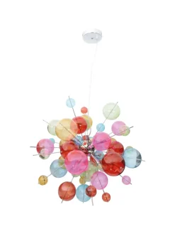 näve Decken- & Hängeleuchten<Pendelleuchte "EXPLOSION" in bunt - (L)65 cm x (B)65 cm x (H)193 cm