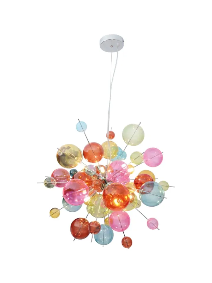 näve Decken- & Hängeleuchten<Pendelleuchte "EXPLOSION" in bunt - (L)65 cm x (B)65 cm x (H)193 cm