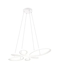 Trio Leuchten Decken- & Hängeleuchten<Pendelleuchte FLY in weiß matt