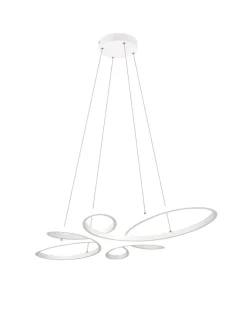 Trio Leuchten Decken- & Hängeleuchten<Pendelleuchte FLY in weiß matt