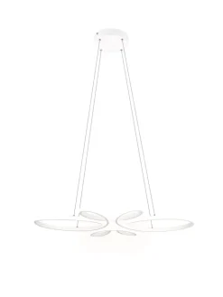 Trio Leuchten Decken- & Hängeleuchten<Pendelleuchte FLY in weiß matt