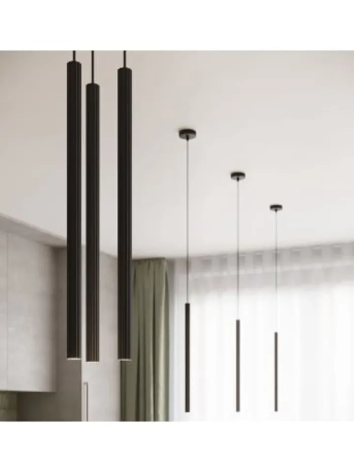 Nice Lamps Decken- & Hängeleuchten<Pendelleuchte PERDITA 1 Schwarz H 47
