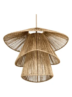 Beliani Decken- & Hängeleuchten<Pendelleuchten BEDAS in /Schwarz - (W) 55 x (H) 187 x (L) 55 cm