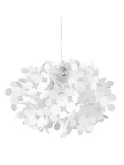 Beliani Decken- & Hängeleuchten<Pendelleuchten LAMONE in Weiß - (W) 40 x (H) 120 x (L) 40 cm