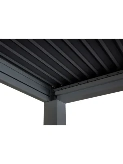 MCW Gartenmöbel<Pergola L46 11cm-Alu-Gestell, sturmfest, Anthrazit