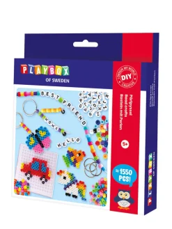 Playbox Kreativbedarf & Do-It-Yourself<Perlen-Bastelset - ab 5 Jahren