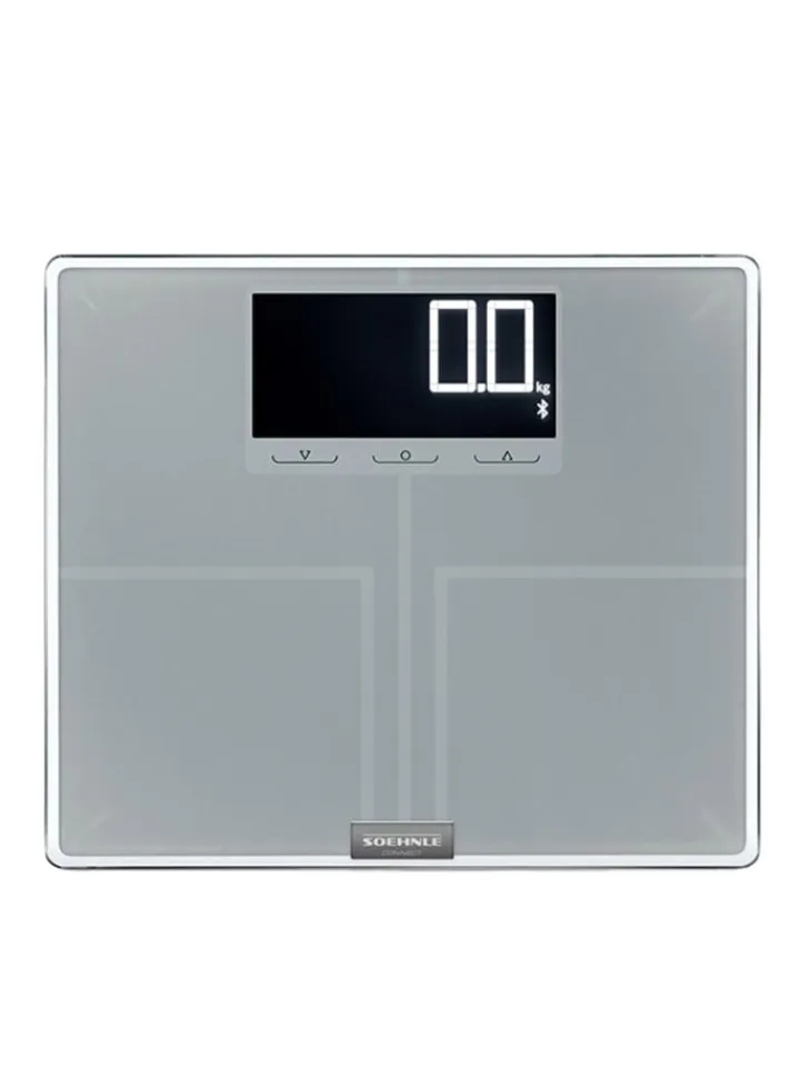 Soehnle Technik|Pflege & Gesundheit<Personenwaage "PWD Shape Sense Connect 200" in Grau - (L)39 x (B)33,5 cm