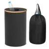 relaxdays Mülleimer<Pfandflaschen Sammelbehälter in Schwarz - 100 l