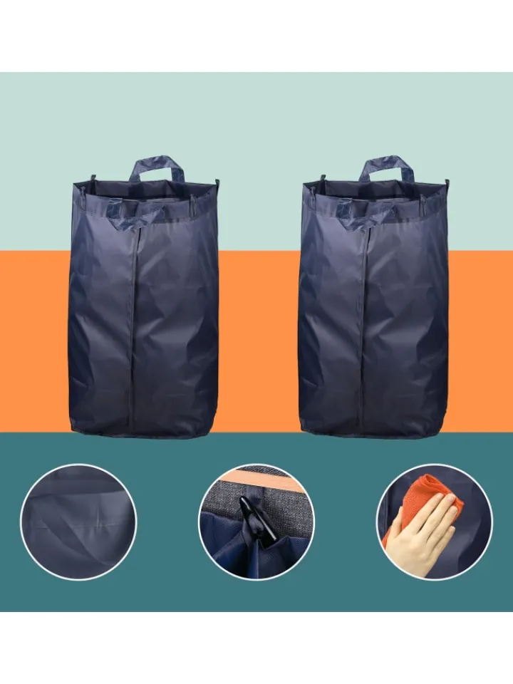 relaxdays Mülleimer<Pfandflaschen-Sammelbehälter in Grau - 170 Liter