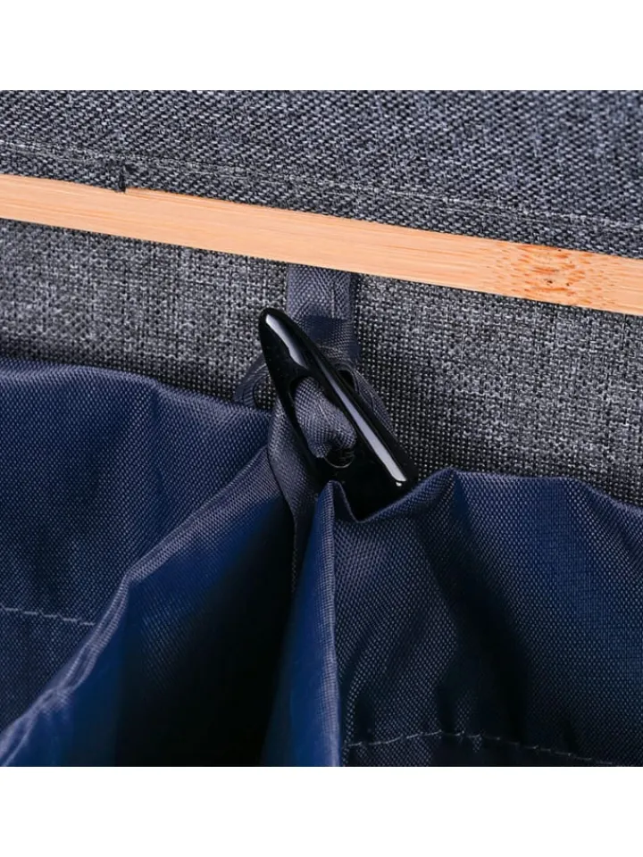 relaxdays Mülleimer<Pfandflaschen-Sammelbehälter in Grau - 170 Liter