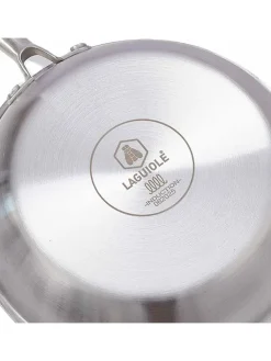 Laguiole Kochgeschirr<Pfanne "Poèle" in Silber - Ø 24 cm