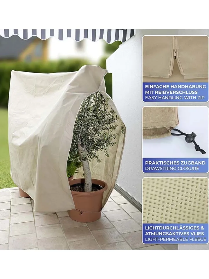 Wenko Pflanzen & Zubehör<Pflanzenschutz in Beige - (B)240 x (H)200 cm