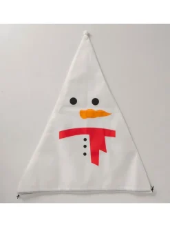 Boltze Wohndekoration<Pflanzenschutzhülle in Weiß/ Rot - (H)100 cm