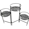Ethnical Life Pflanzen & Zubehör<Pflanzenständer in Schwarz - (B)66,5 x (H)50 x (T)21 cm