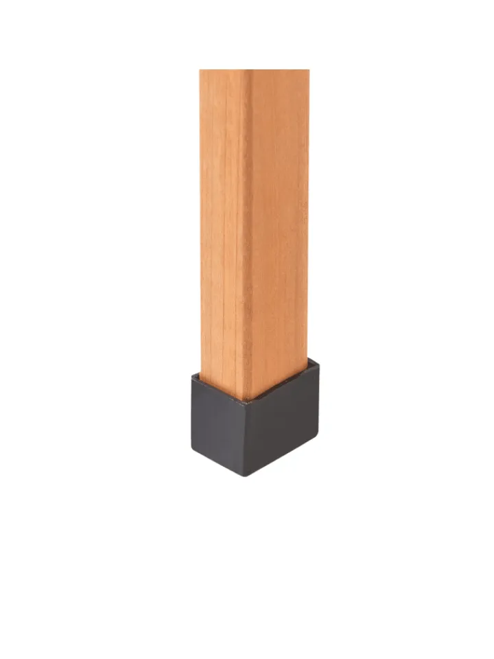 Beliani Pflanzen & Zubehör<Pflanztisch RAVANUSA in Braun - (W) 77 x (H) 89 x (L) 37 cm