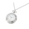 Maximex Technik|Pflege & Gesundheit<Pillendose-Taschenuhr in Silber - (L)84,5 cm
