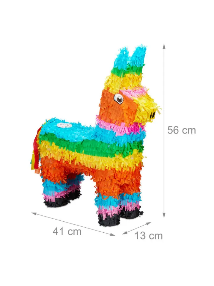 relaxdays Partyzubehör & -Dekoration<Pinata Lama in Bunt