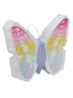 relaxdays Partyzubehör & -Dekoration<Pinata "Schmetterling" in Bunt - (B)58 x (H)48 x (T)10 cm