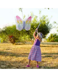 relaxdays Partyzubehör & -Dekoration<Pinata "Schmetterling" in Bunt - (B)58 x (H)48 x (T)10 cm
