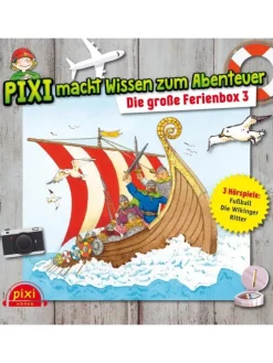 Silberfisch Hörbücher<Pixi macht Wissen zum Abenteuer: Die große Ferienbox 3. Tl.3, Audio-CD |...