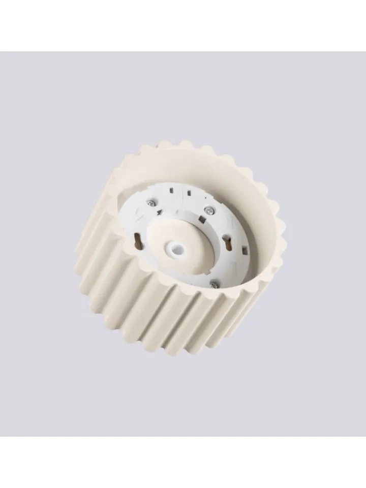 Nice Lamps Decken- & Hängeleuchten<Plafond ZORA 1 beige H 6 cm