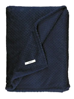 ESPRIT Wohndecken & Plaids<Plaid "Comfy" in Dunkelblau