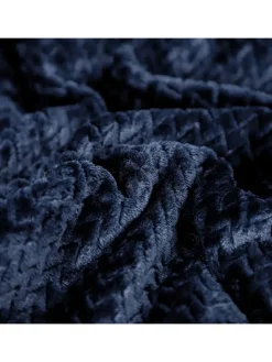 ESPRIT Wohndecken & Plaids<Plaid "Comfy" in Dunkelblau