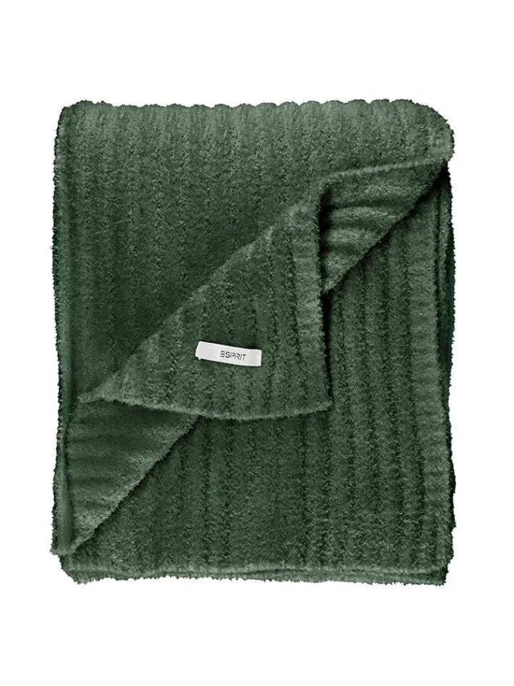 ESPRIT Wohndecken & Plaids<Plaid "Cuddle" in Grün
