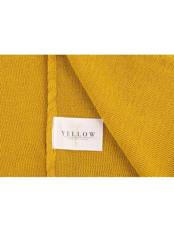 Yellow Wohndecken & Plaids<Plaid in Gelb