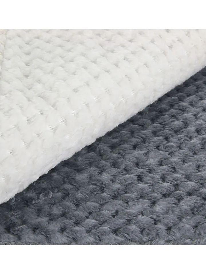 THE HOME DECO FACTORY Wohndecken & Plaids<Plaid in Grau - (L)200 x (B)150 cm