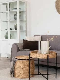 House Nordic Wohndecken & Plaids<Plaid in Hellbraun/ Beige - (L)180 x (B)130 cm