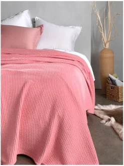 Heckett Lane Wohndecken & Plaids<Plaid in Pink