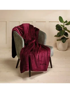 maison héritage PARIS Wohndecken & Plaids<Plaid in Rot