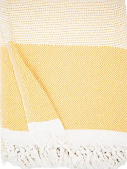 Samimi Wohndecken & Plaids<Plaid in Senf - (L)250 x (B)200 cm
