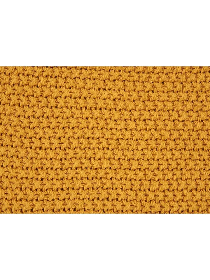 House Nordic Wohndecken & Plaids<Plaid in Senf- (L)170 x (B)130 cm
