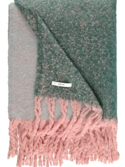 ESPRIT Wohndecken & Plaids<Plaid "Marty" in Grau/ Grün/ Rosa