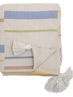 Bloomingville Wohndecken & Plaids<Plaid "Pontino" in Bunt - (L)160 x (B)130 cm