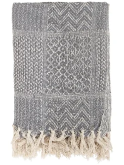 Bloomingville Wohndecken & Plaids<Plaid "Rodion" in Grau - (L)160 x (B)130 cm