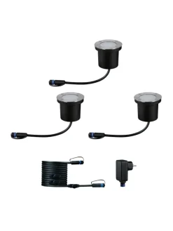paulmann Außenleuchten<Plug & Shine LED Bodeneinbauleuchte Floor Basisset insektenfreundlich