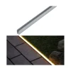 paulmann Außenleuchten<Plug & Shine LED Strip Profil Warmweiß Aluminiumprofil